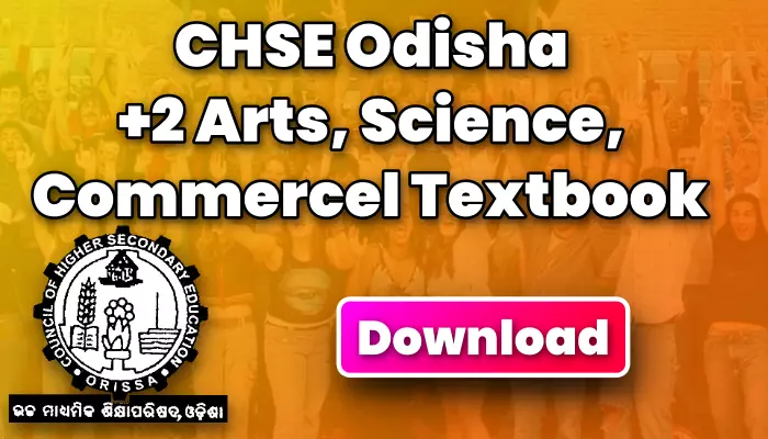 CHSE Odisha +2 text book pdf
