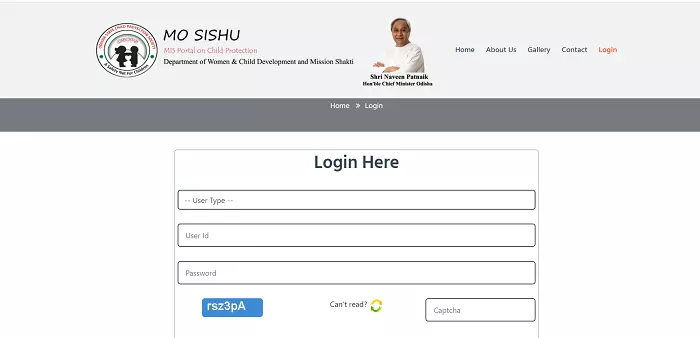 Odisha Mo Sishu Portal